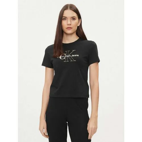 Футболка Calvin Klein Jeans, размер 3XL [INT], черный