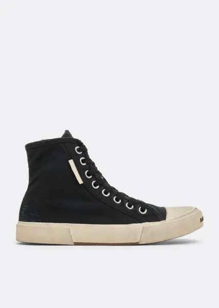 Кроссовки BALENCIAGA Paris high top sneakers, черный