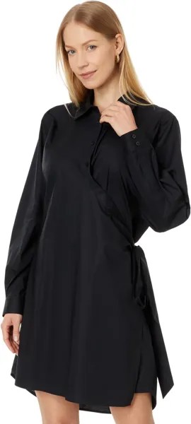 Юбка 7 For All Mankind Poplin Dress, черный