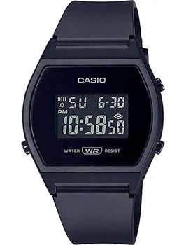 Японские наручные  мужские часы Casio LW-204-1BEF. Коллекция Digital
