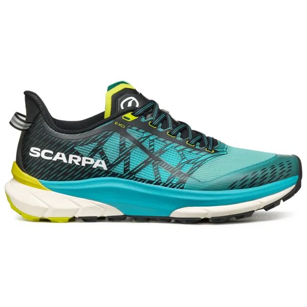 Кроссовки для бега по пересеченной местности Scarpa Golden Gate 2, цвет Azure/Lime