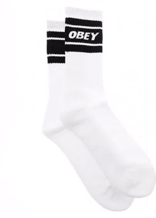 Носки OBEY Cooper Ii Socks White / Black 2022