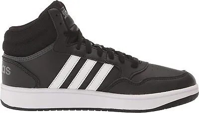 Обручи Adidas для маленьких детей Mid 3.0 K Core Черный/Белый/Серый Six (GW0402)
