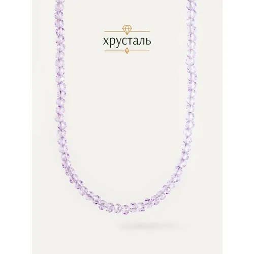 Чокер BL Jewelry Clear, хрусталь, длина 35 см, лиловый