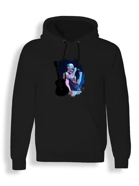 Худи унисекс СувенирShop Ляпис Трубецкой/Рок-группа 10 черное XL