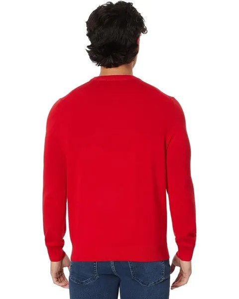 Свитер Lacoste Long Sleeve Crew Neck Sweater, цвет Sormiou/Flour/Abysm