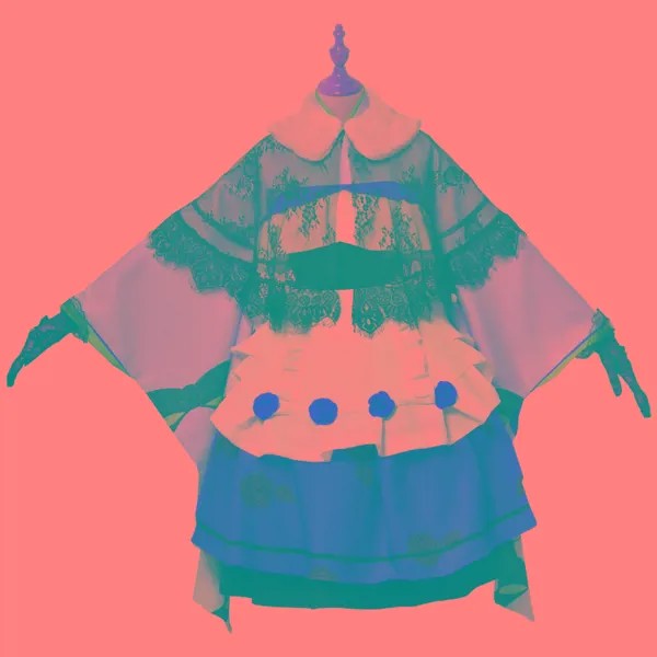 Высококачественный Женский костюм для косплея из японского аниме «Rozen Maiden Shin ku Lolita», палантин + платье + пояс + золотой + фартук + шляпа + Ac