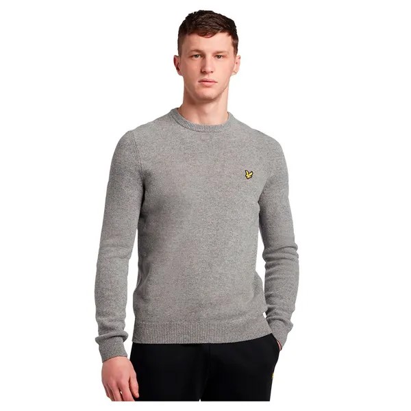 Толстовка Lyle & Scott Lambswool Blend Jumper, серый