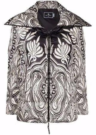 ETRO пуховик в двух тонах