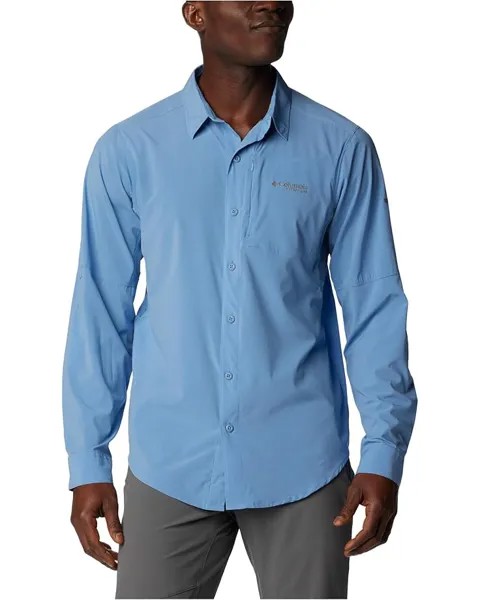 Лонгслив Columbia Cirque River Vented Woven, цвет Skyler