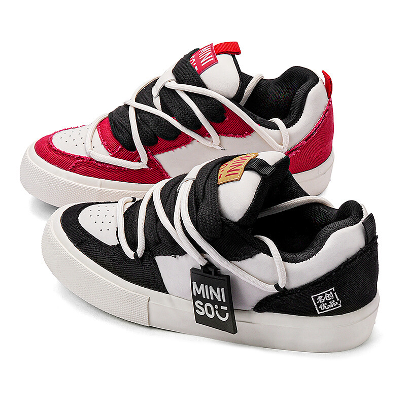 Кроссовки MINISO Dream M Series Skateboarding Shoes Unisex Low-top, красный