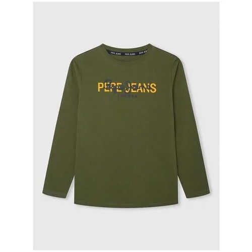 Джемпер для мальчиков, Pepe Jeans London, модель: PB503476, цвет: хаки, размер: 12