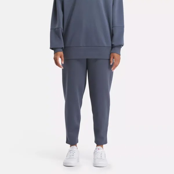 Флисовые спортивные штаны Lux Reebok, цвет East Coast Blue