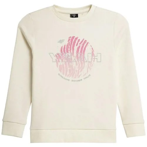 Лонгслив 4F GIRL'S LONGSLEEVES Дети HJZ21-JTSDL002A-11S 146