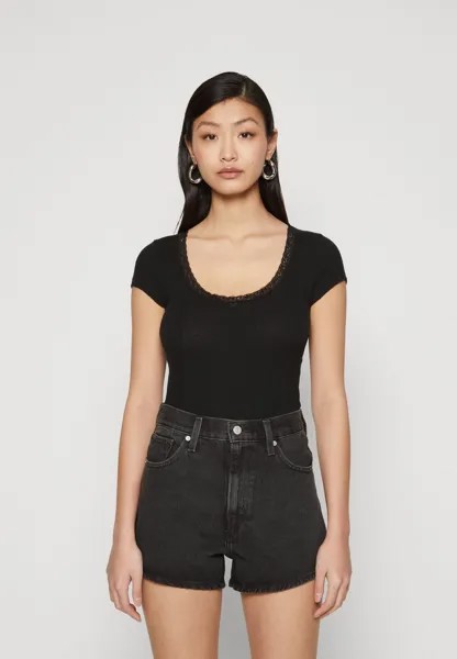 Базовая футболка American Eagle, хаки