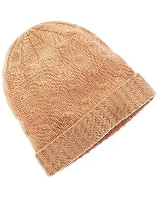 Qi Cashmere Shimmer Cap Кашемировая шапка женская, коричневая