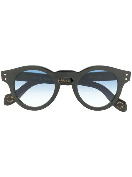 Monocle Eyewear солнцезащитные очки в круглой оправе