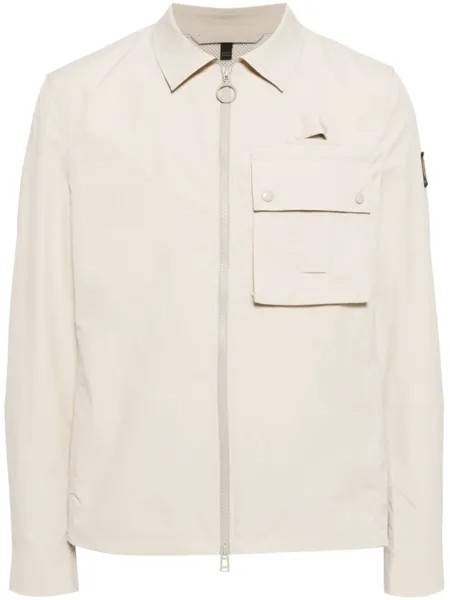 Куртка-рубашка Castmaster на молнии Belstaff, бежевый