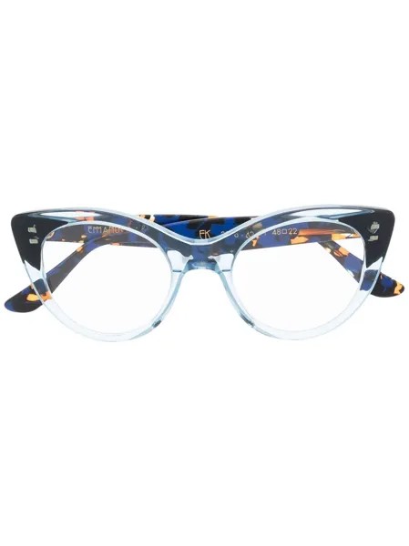Emmanuelle Khanh очки в оправе 'кошачий глаз'