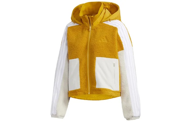 Куртка женская золотая Adidas