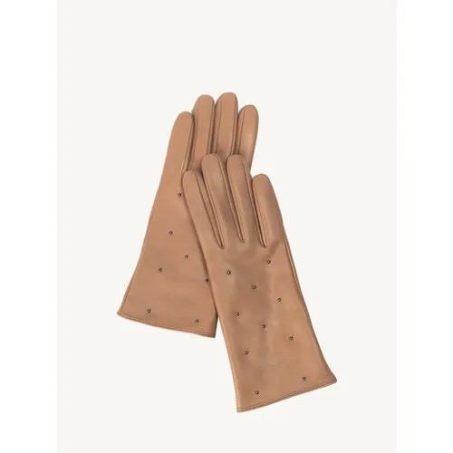 Перчатки Tamaris, размер 7.5, коричневый