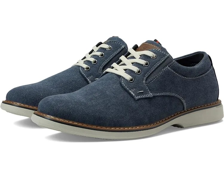 Оксфорды Nunn Bush Otto Canvas Plain Toe, синий