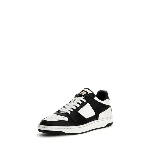 Полуботинки GUESS, размер 44, черный, белый