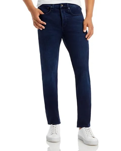 Джинсы узкого кроя Fit 2 Authentic в цвете Bayview rag & bone, цвет Blue