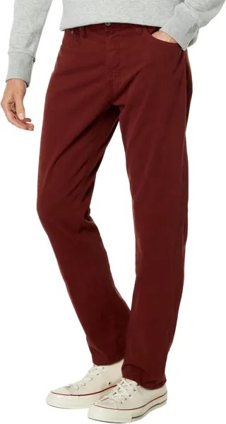 Джинсы Everett Slim Straight in Dark Sangria AG Jeans, цвет Dark Sangria