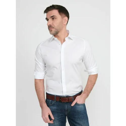 Рубашка Mario Machardi, размер 2XL/M, белый