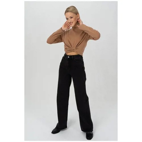 Базовый лонгслив Ennergiia SS23-WTR013 Коричневый 48