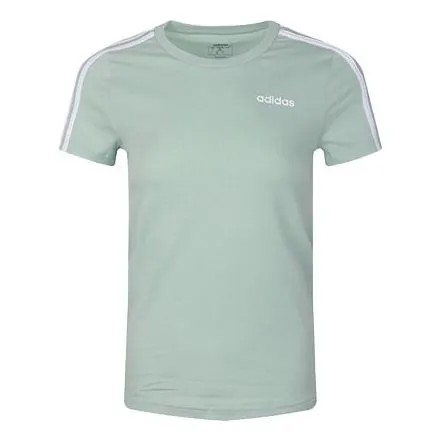 Футболка спортивная хлопковые с коротким рукавом Adidas, зеленый