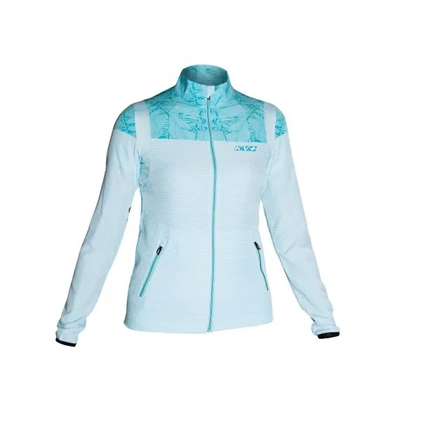 Спортивная ветровка женская KV+ Sprint jacket бирюзовая L