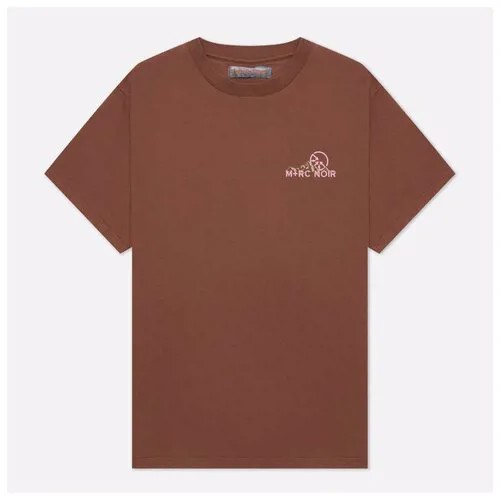 Мужская футболка M+RC Noir Mountain коричневый , Размер XL