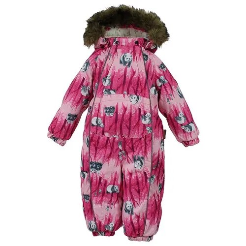 Комбинезон зимний Huppa Reggie 1 36020130-72363 72363, fuchsia pattern, размер 86