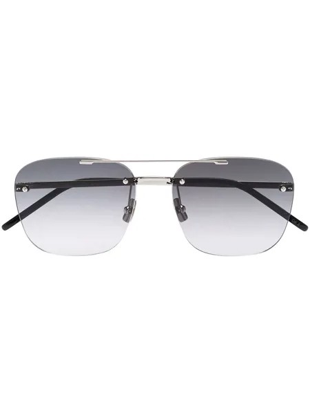 Saint Laurent Eyewear солнцезащитные очки SL 309 с квадратными линзами