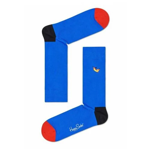 Носки Happy Socks, размер 25, синий, мультиколор