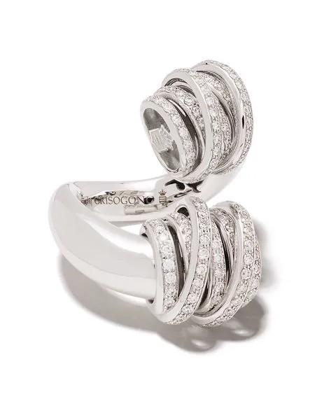 De Grisogono кольцо из белого золота с бриллиантами
