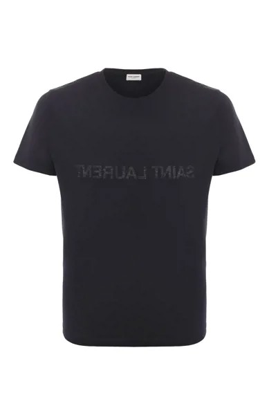 Хлопковая футболка Saint Laurent