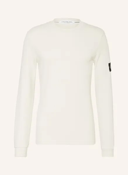 Лонгслив Calvin Klein Jeans, кремовый