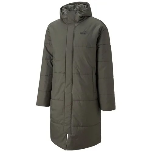 Куртка Puma Essential + Long Padded Coat Зеленый XL 58769144