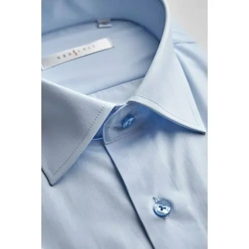 Рубашка GroStyle, размер 48/188, голубой