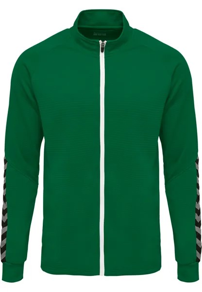 Спортивная куртка Hummel Jacke Hmlauthentic Poly Zip Jacket, цвет EVERGREEN