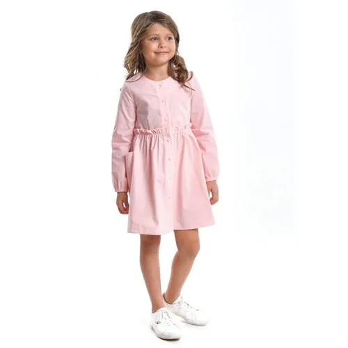 Платье Mini Maxi, хлопок, размер 92, розовый