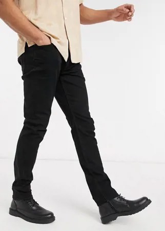 Черные узкие джинсы AllSaints-Черный цвет