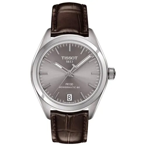 Наручные часы TISSOT T-Classic T101.207.16.071.00, серый, серебряный