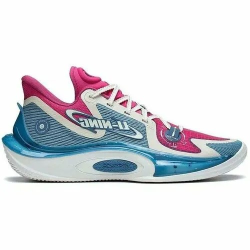 Кроссовки LI-NING, размер US 8,5; 26 см; EUR 41,7; 40; UK 7,5, розовый, голубой