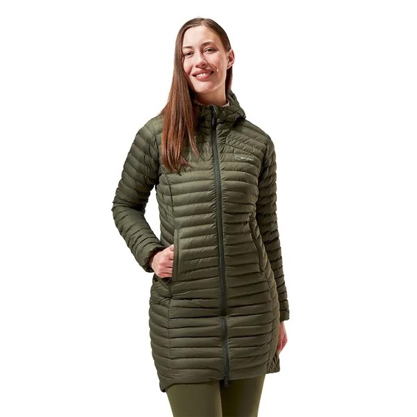 Куртка Berghaus Nula Micro Long, зеленый