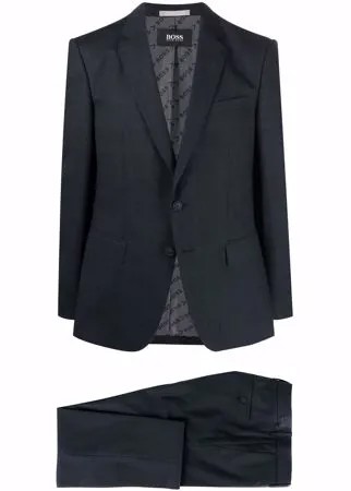 Boss Hugo Boss строгий костюм с однобортным пиджаком
