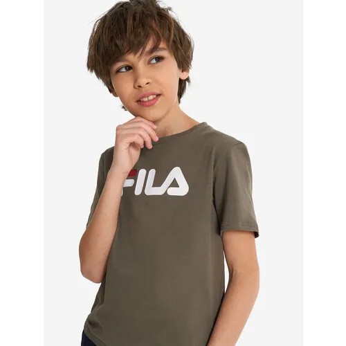 Футболка Fila, размер 134-140, зеленый
